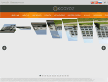 Tablet Screenshot of akcayoz.com.tr